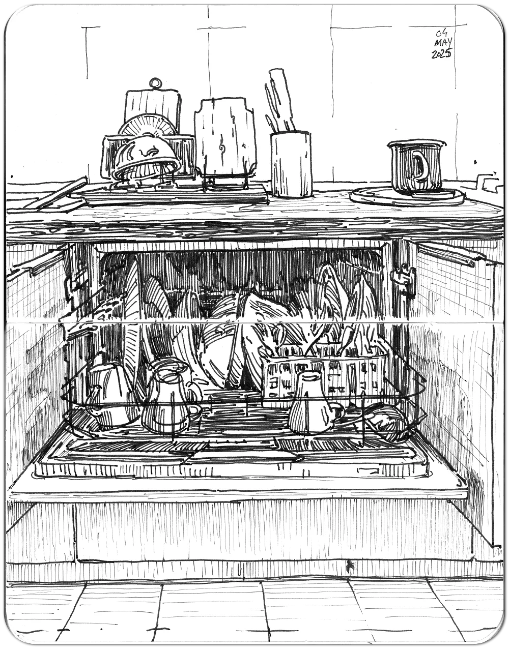 Dishwasher is done